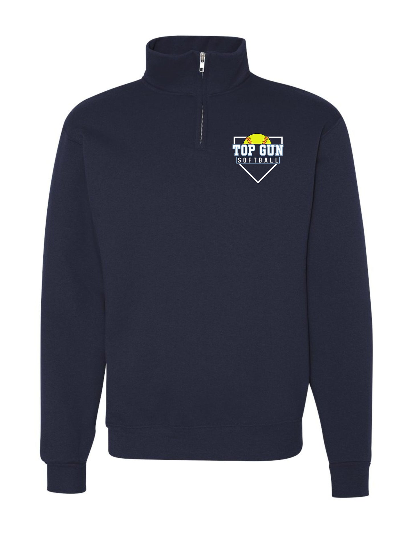 *NEW* Top Gun - Plate Style - Fleece Quarter Zip