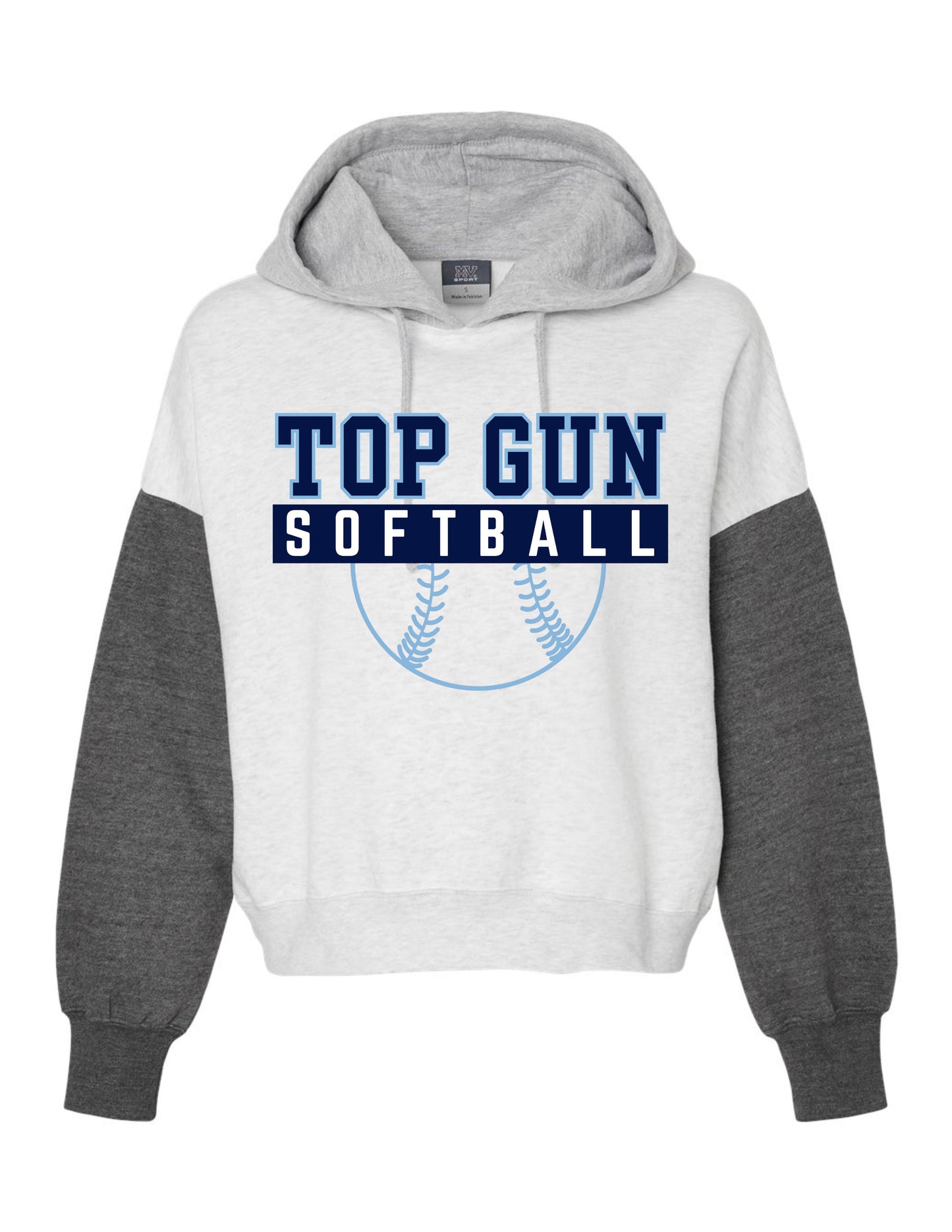 *NEW* Top Gun - Softball Style - Women’s Crop Hoodie