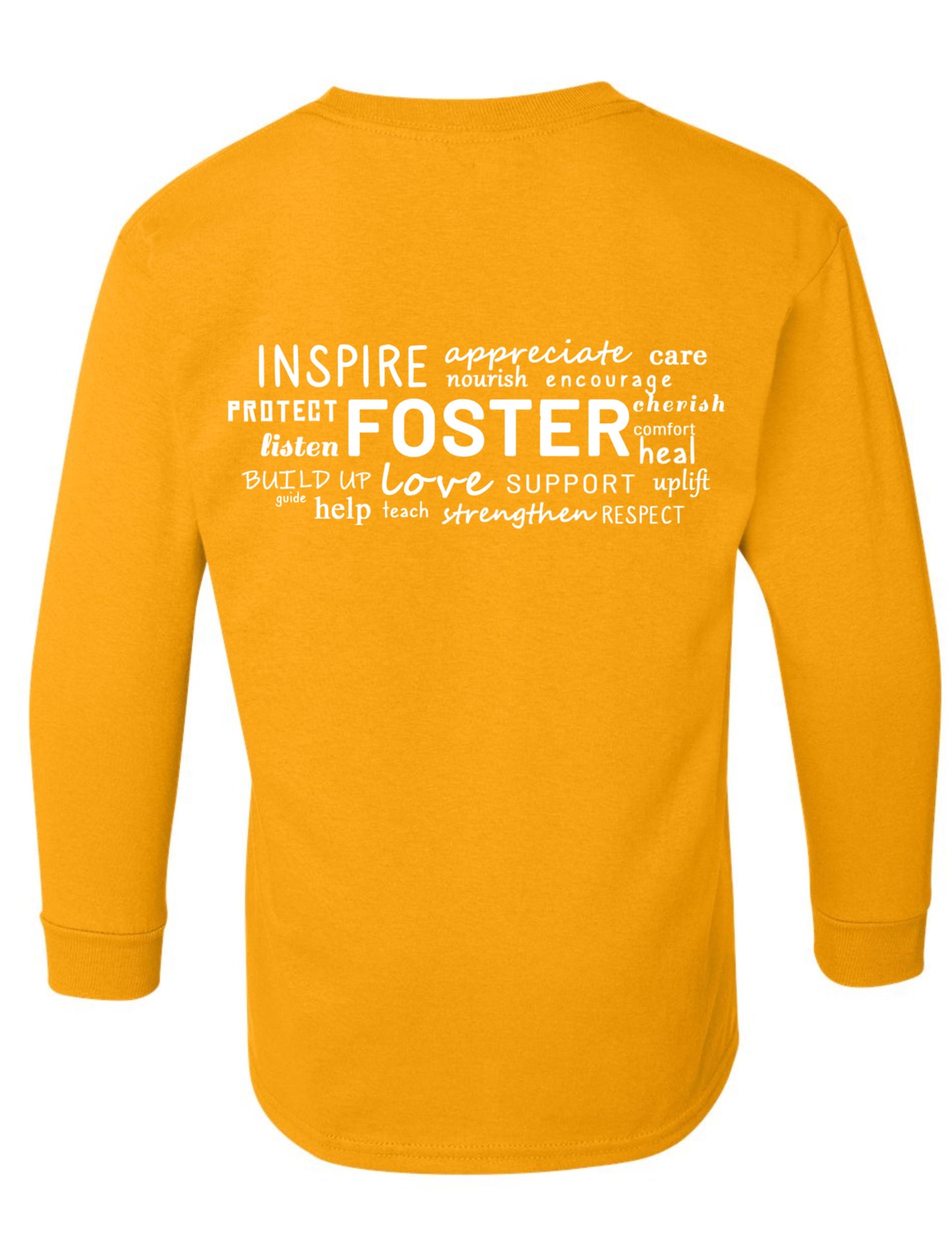 YOUTH - Foster Care Logo Pocket - Long Sleeve