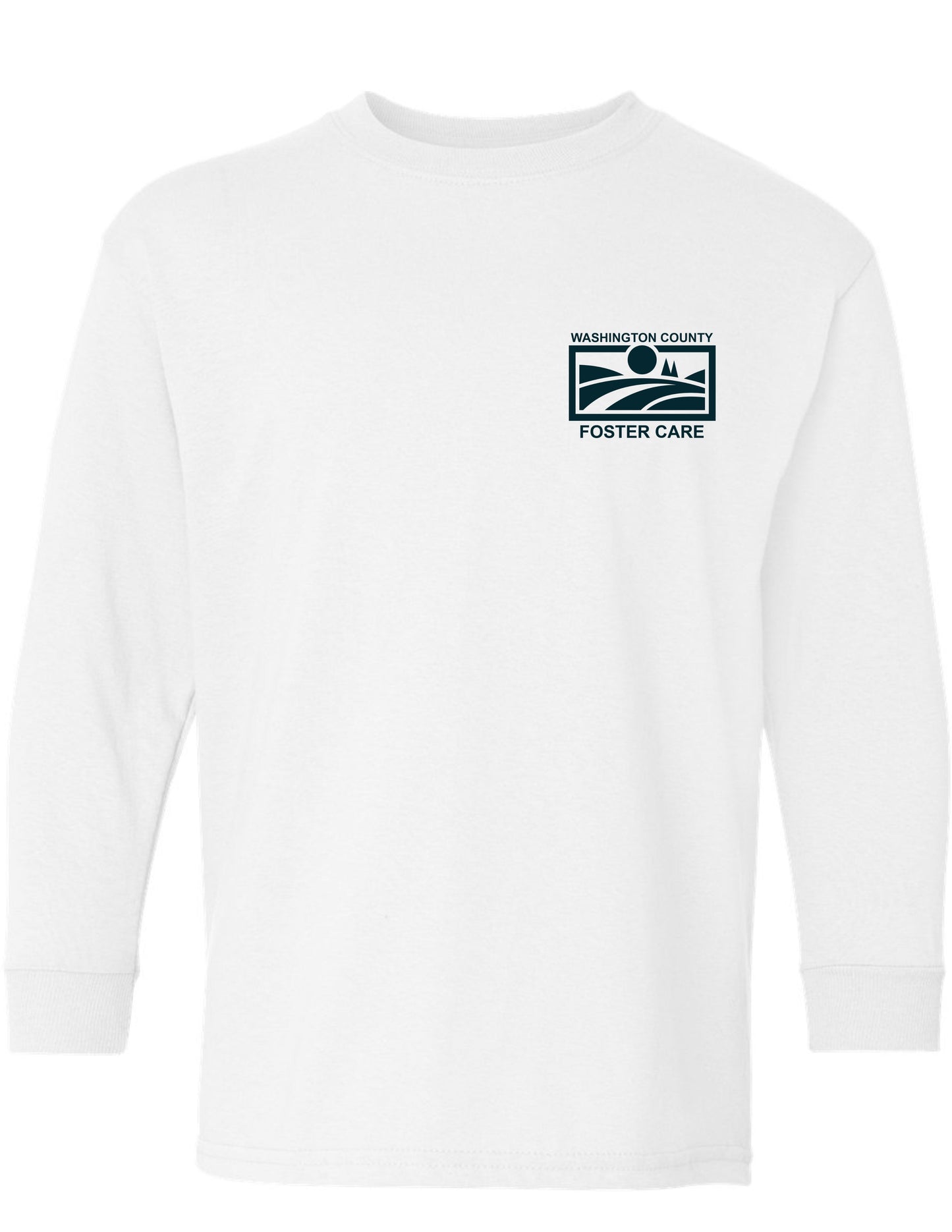 Foster Care Logo Pocket - Long Sleeve