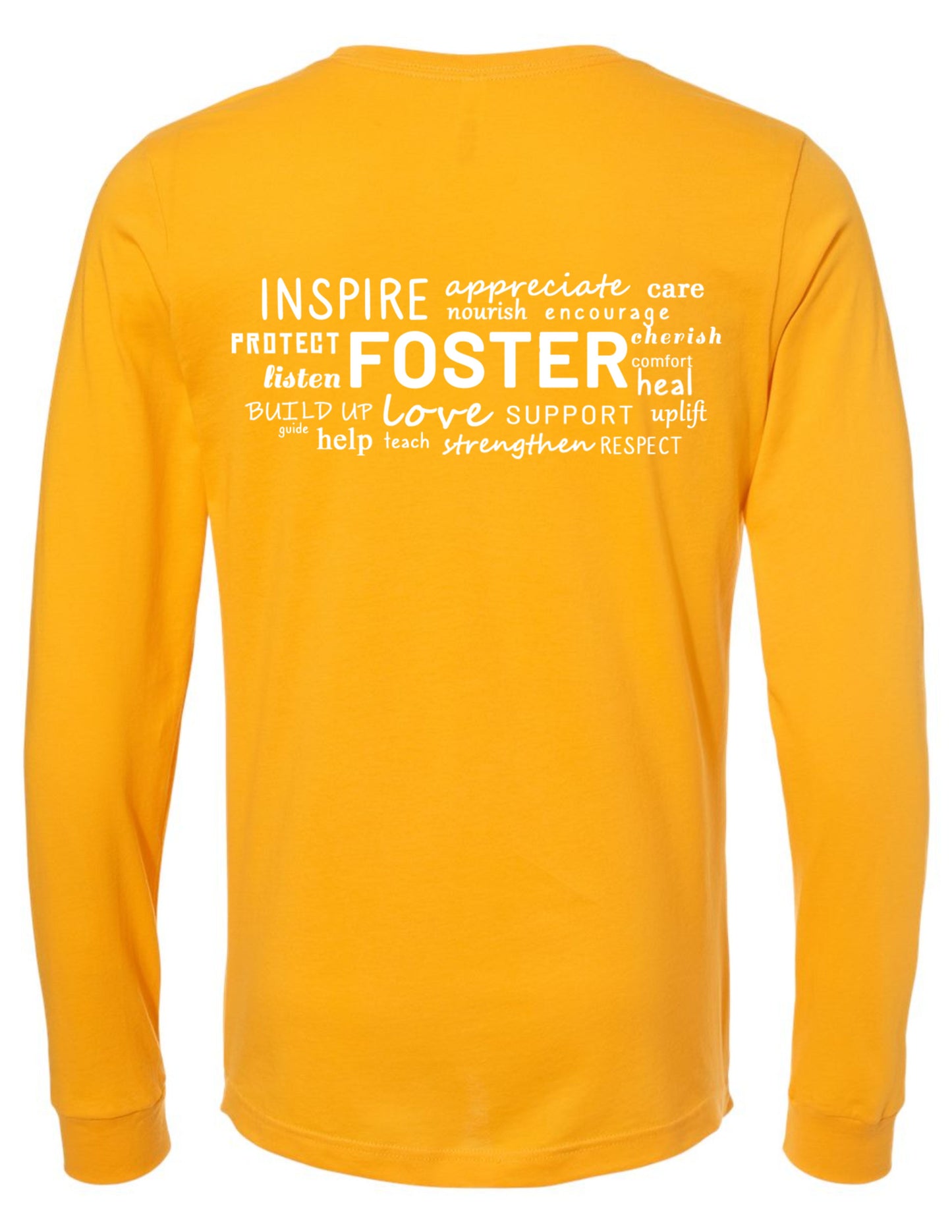 Foster Care Logo Pocket - Long Sleeve