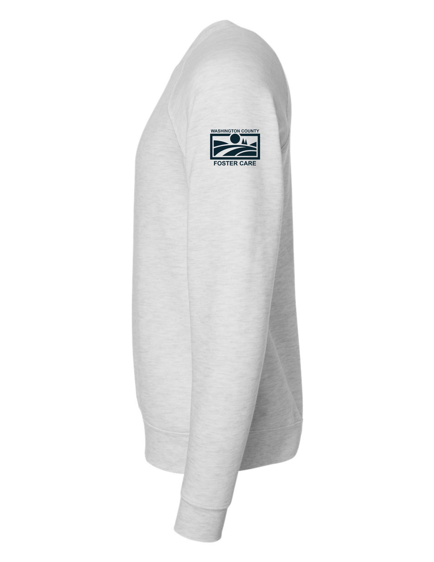 Cloud Logo Front - Crewneck Sweatshirt