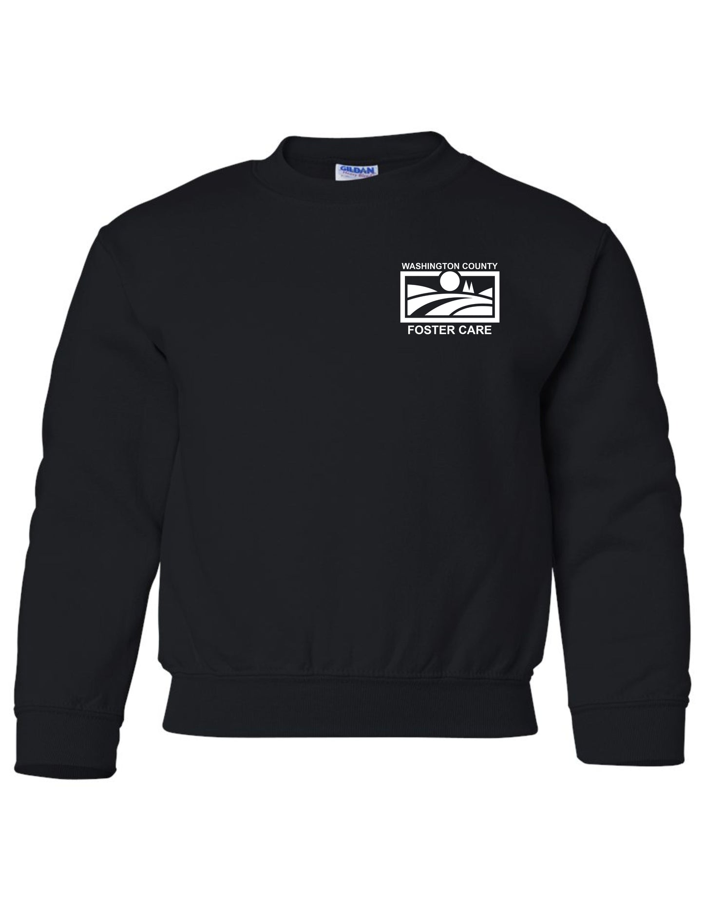 YOUTH - Foster Care Logo Pocket - Crewneck Sweatshirt