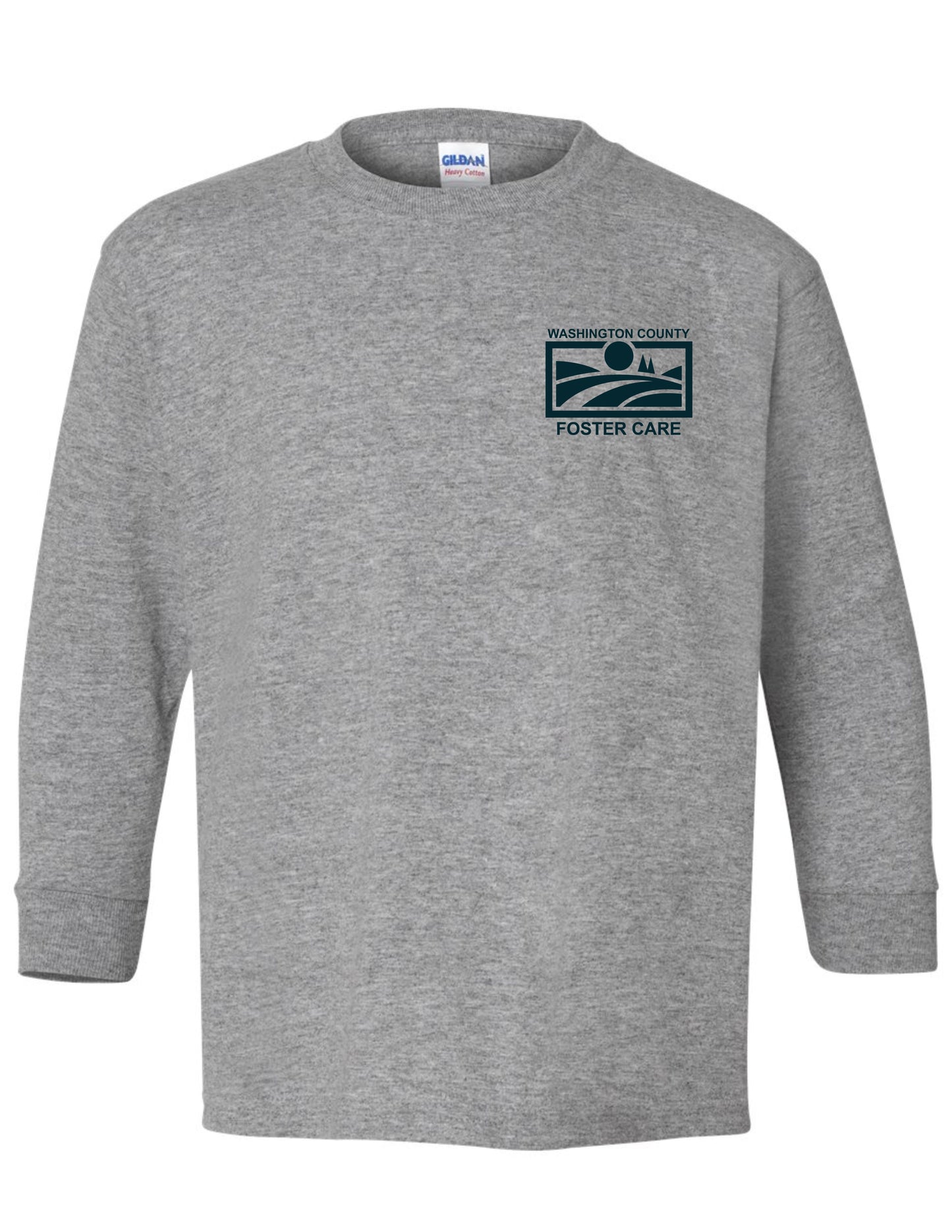 YOUTH - Foster Care Logo Pocket - Long Sleeve