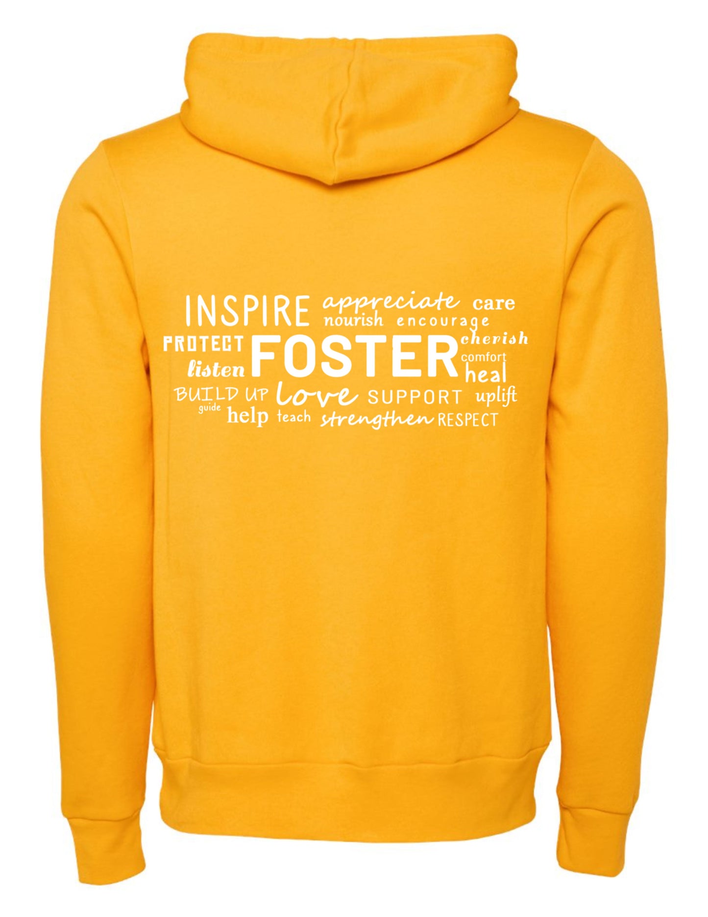 Foster Care Logo Pocket - Hooded Sweatshirt