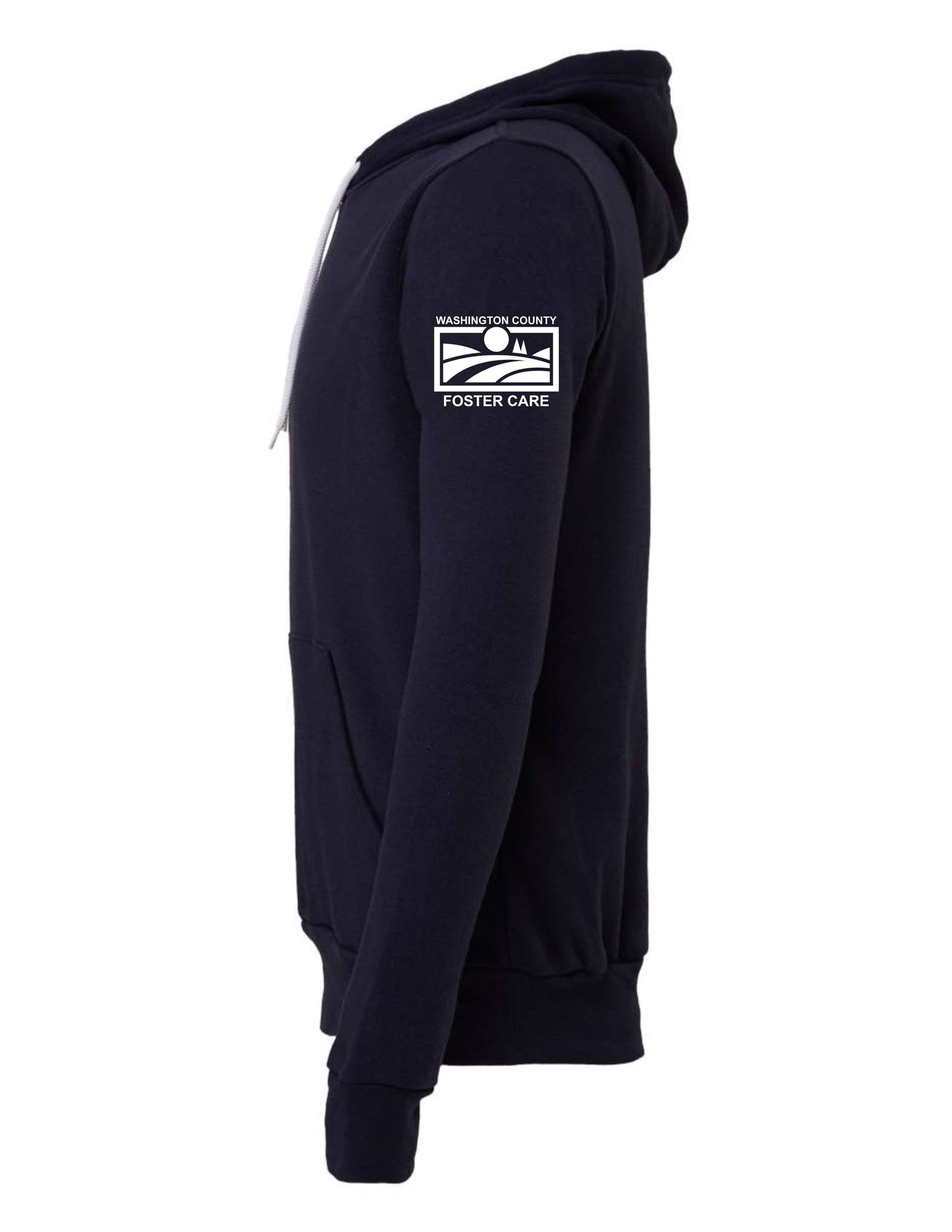 Cloud Logo Front- Hooded Sweatshirt