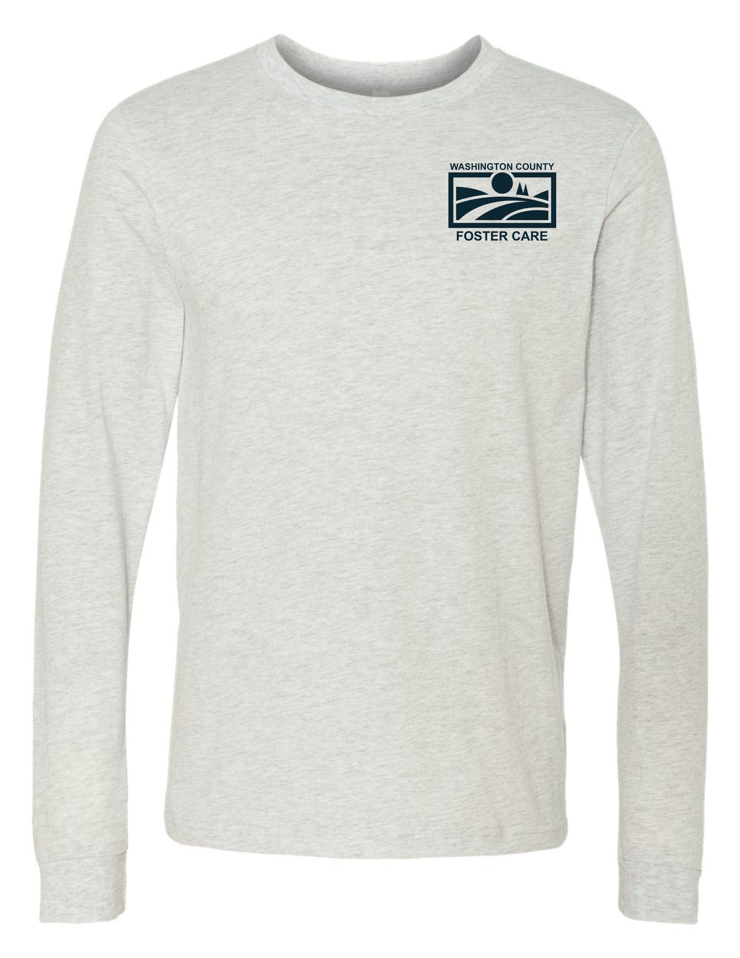 Foster Care Logo Pocket - Long Sleeve