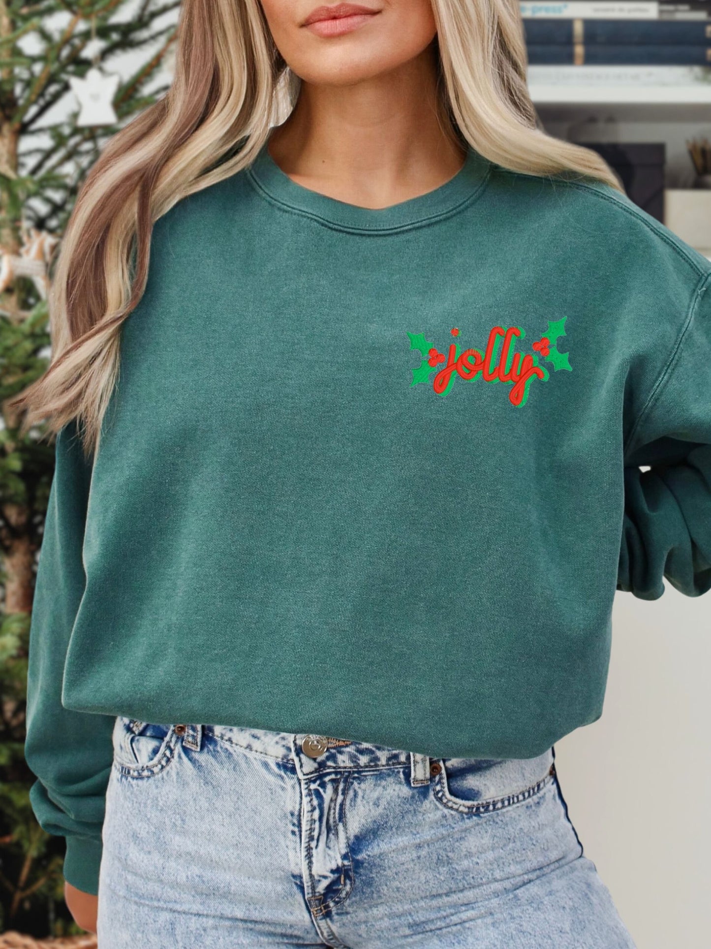 Winnie The Pooh Drip Embroidered Sweatshirt - Jolly Family Gifts