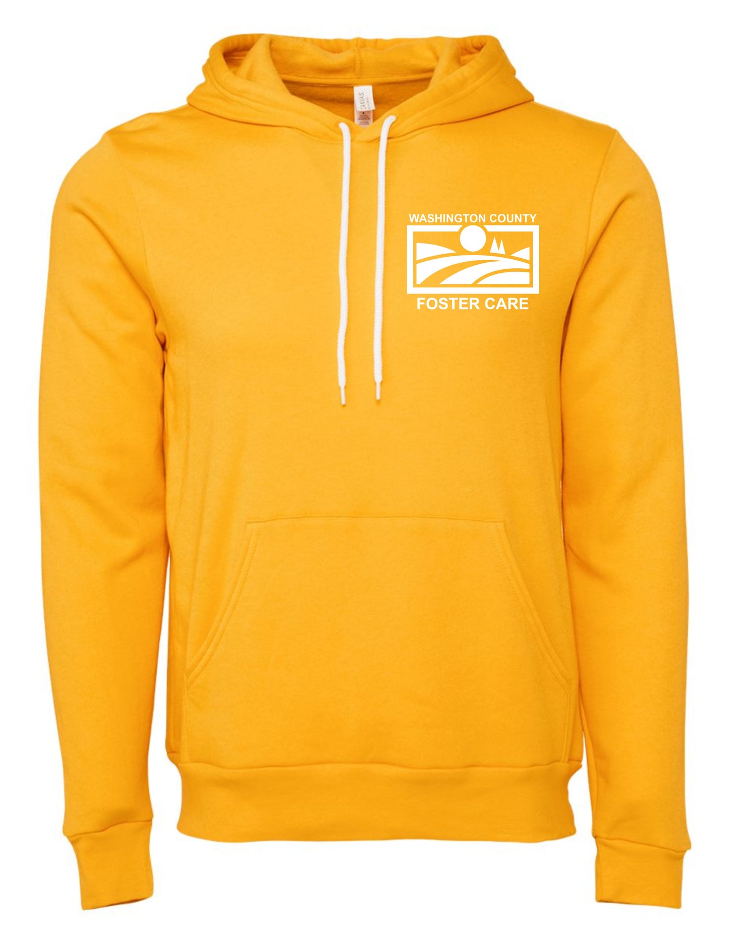 Foster Care Logo Pocket - Hooded Sweatshirt