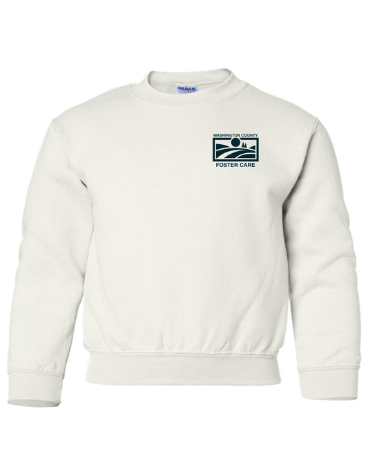 YOUTH - Foster Care Logo Pocket - Crewneck Sweatshirt