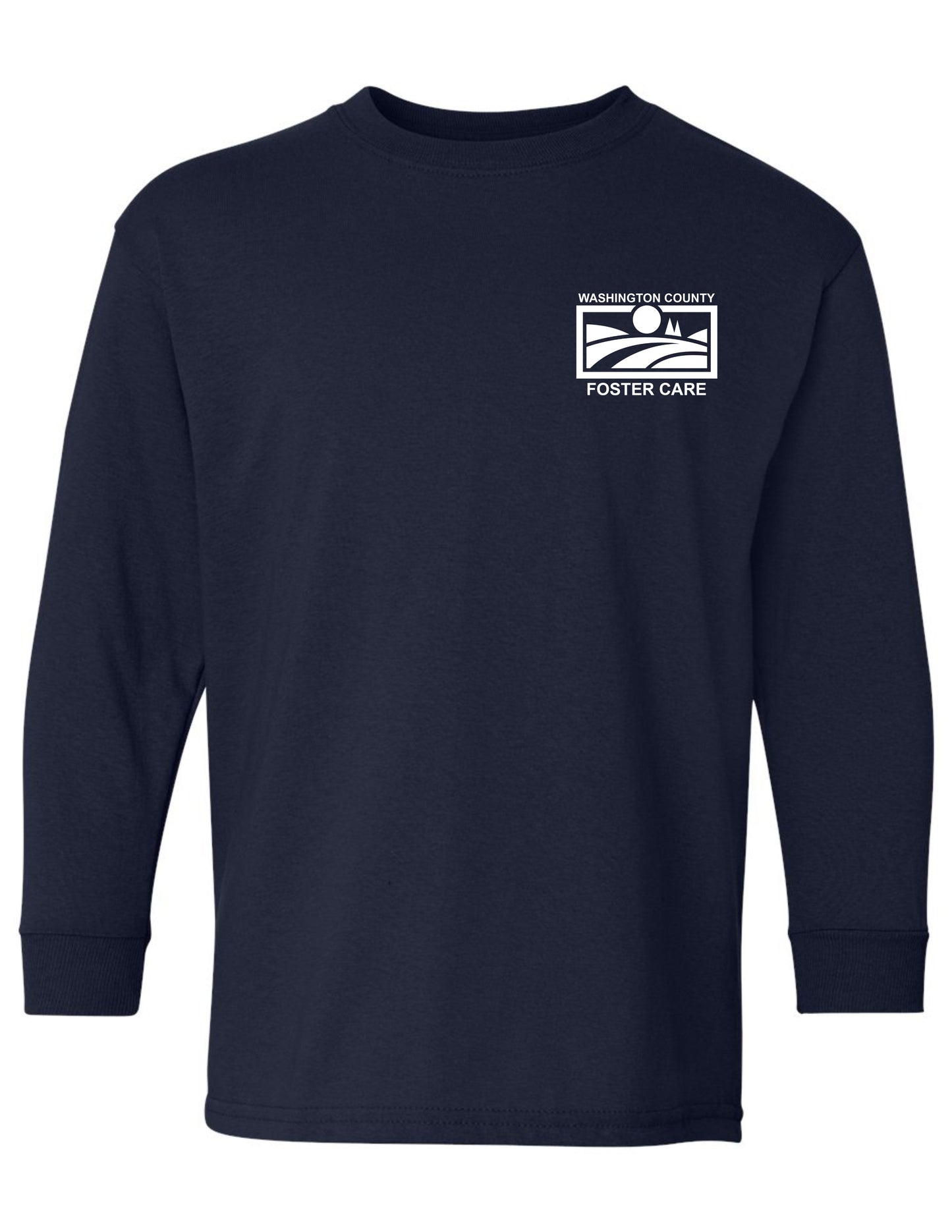 YOUTH - Foster Care Logo Pocket - Long Sleeve