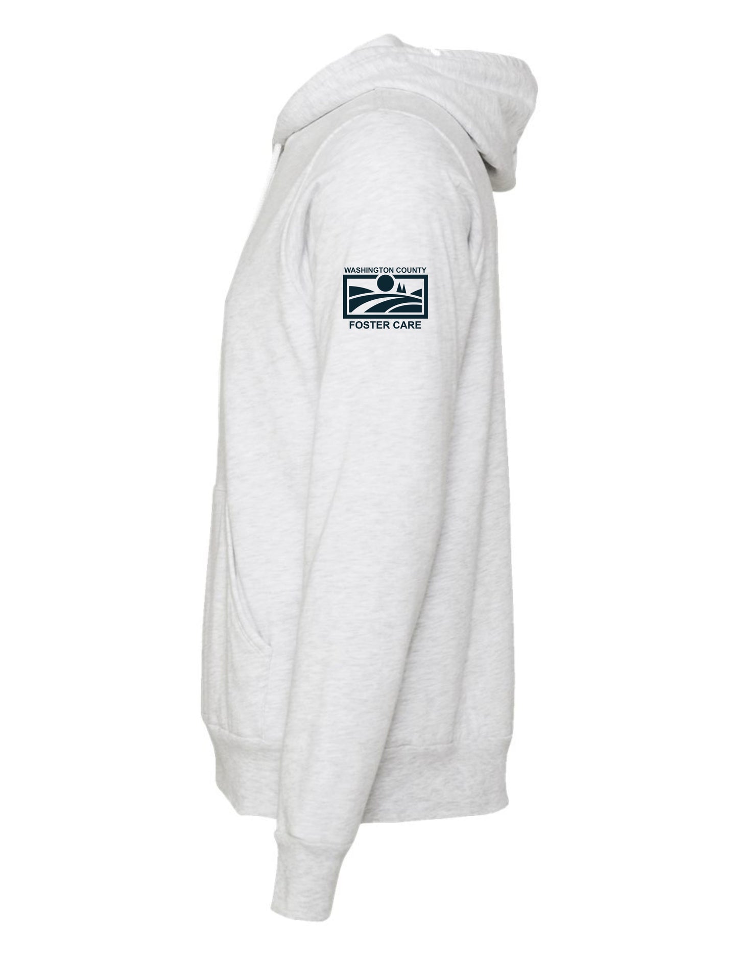 Cloud Logo Front- Hooded Sweatshirt