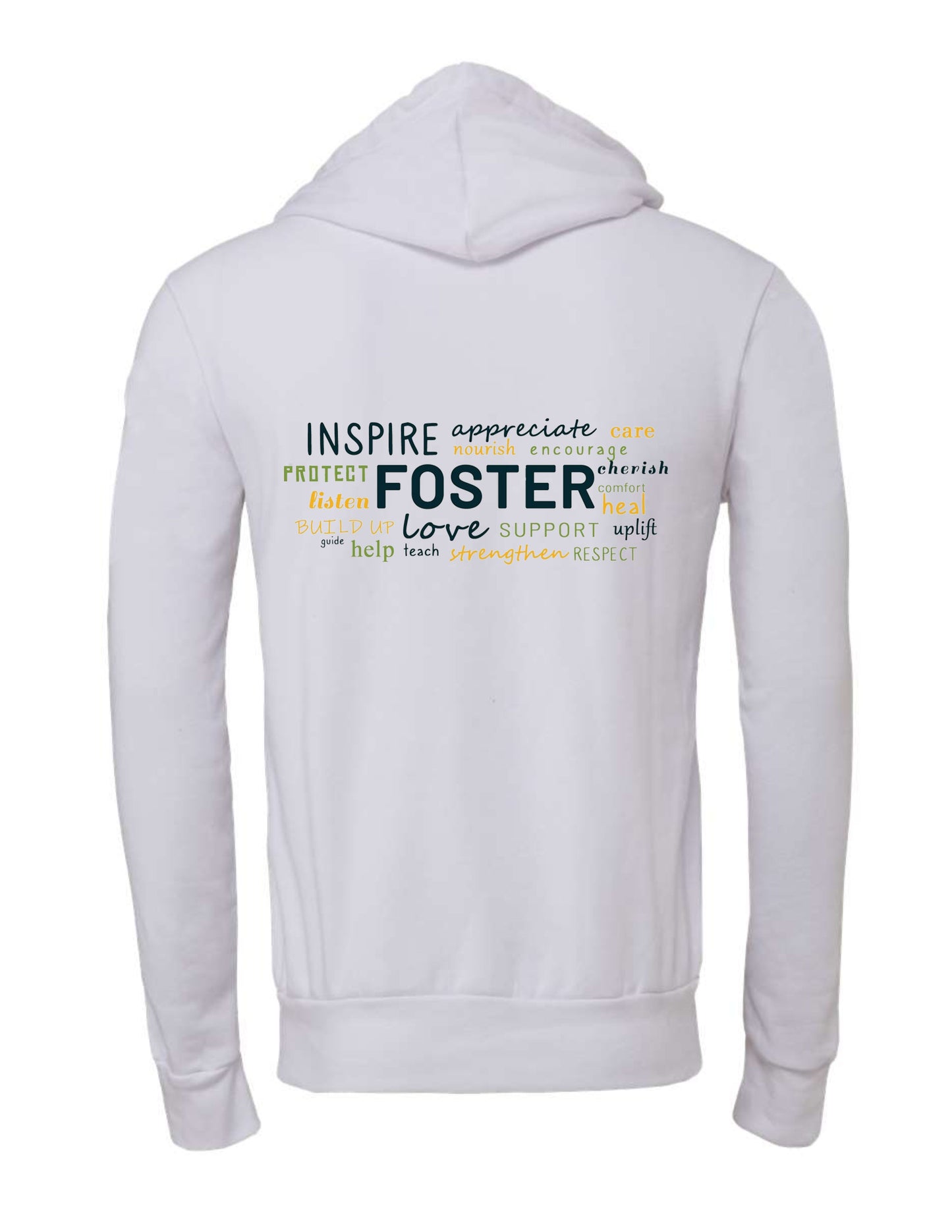 Foster Care Logo Pocket - Hooded Sweatshirt