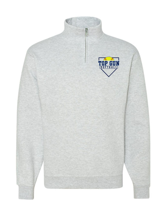 *NEW* Top Gun - Plate Style - Fleece Quarter Zip