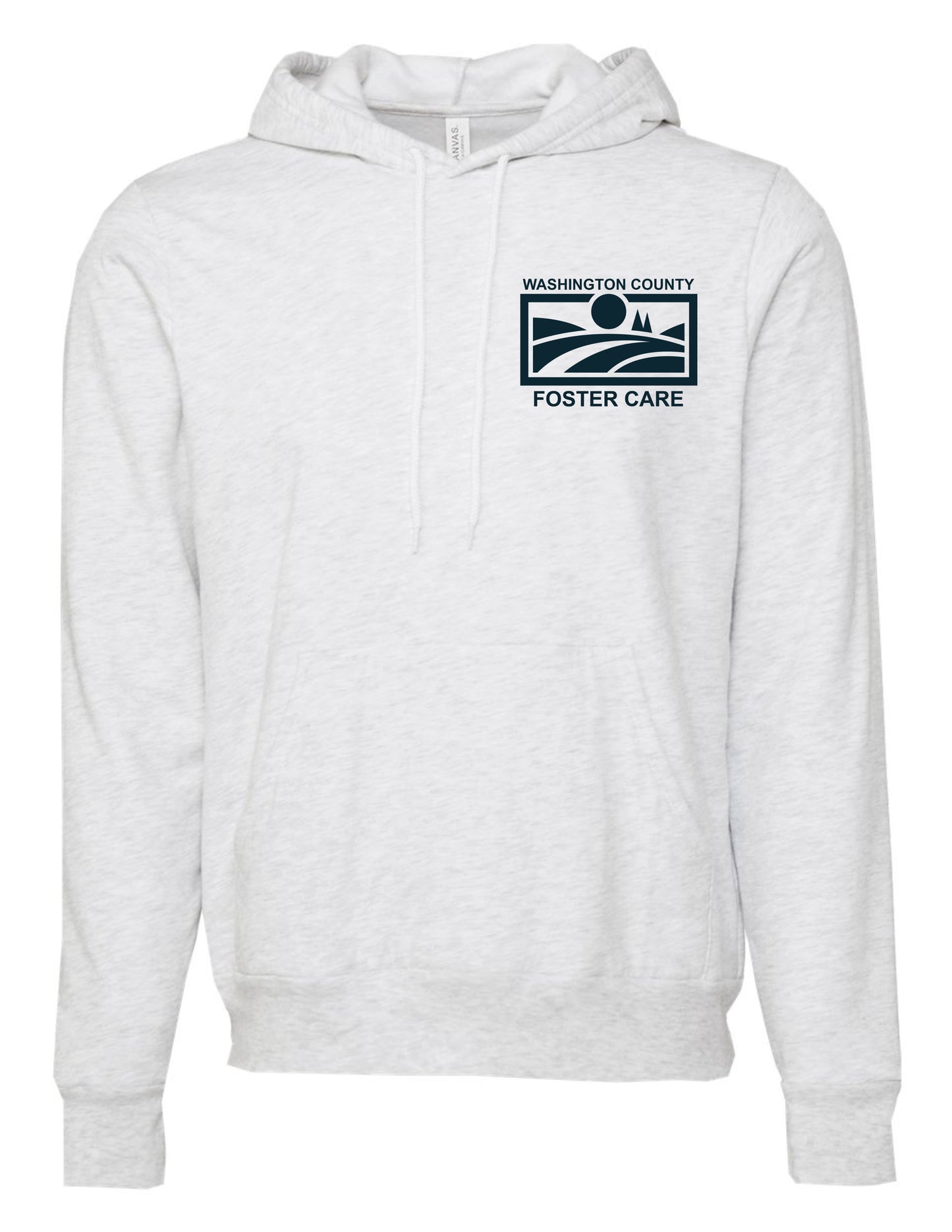 Foster Care Logo Pocket - Hooded Sweatshirt