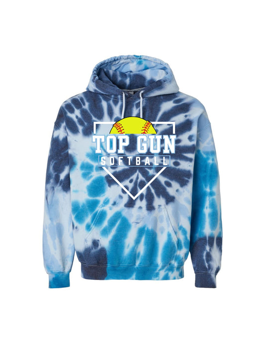 *NEW* Top Gun - Plate Style - TIE DYE SWEATSHIRT